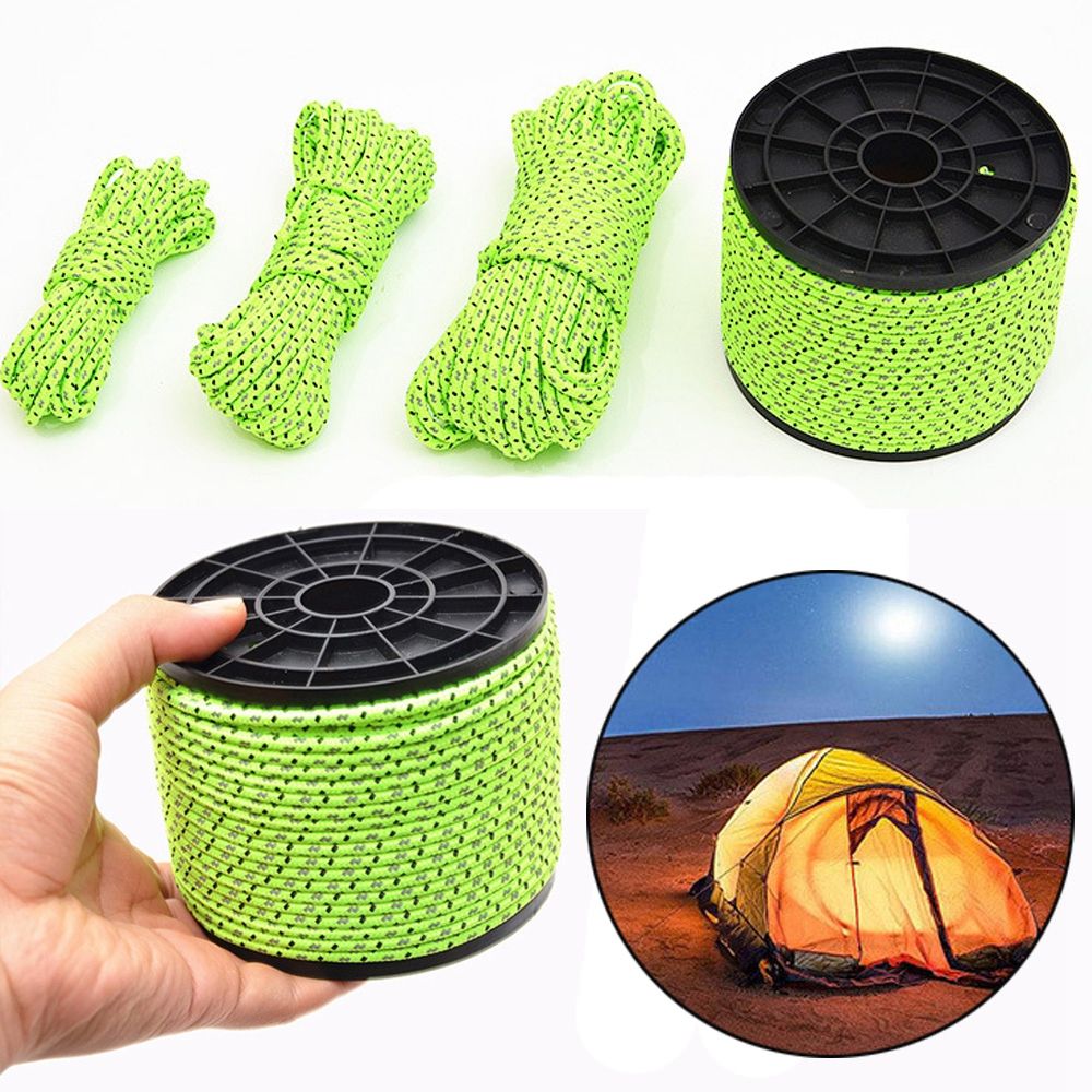 5/10/20/100M Reflective Tent R - огляд і ціна Outdoor Camping Extension Cord