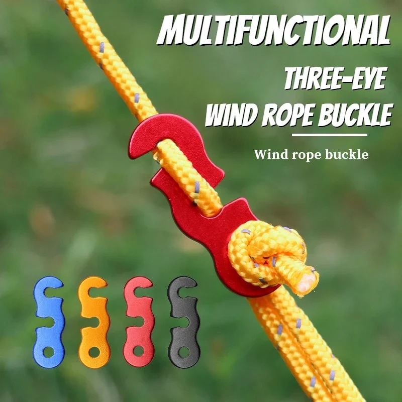 Triple Eye S Shape Tent Wind R - огляд і ціна Outdoor Camping Extension Cord