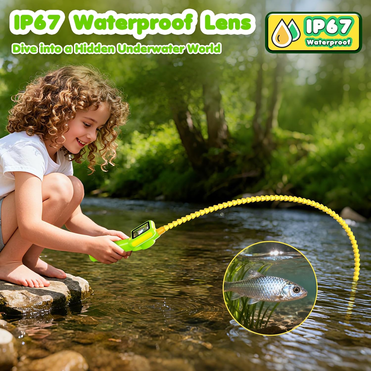 Endoscope for Kids, Borescope  - огляд і ціна Outdoor Y Camping