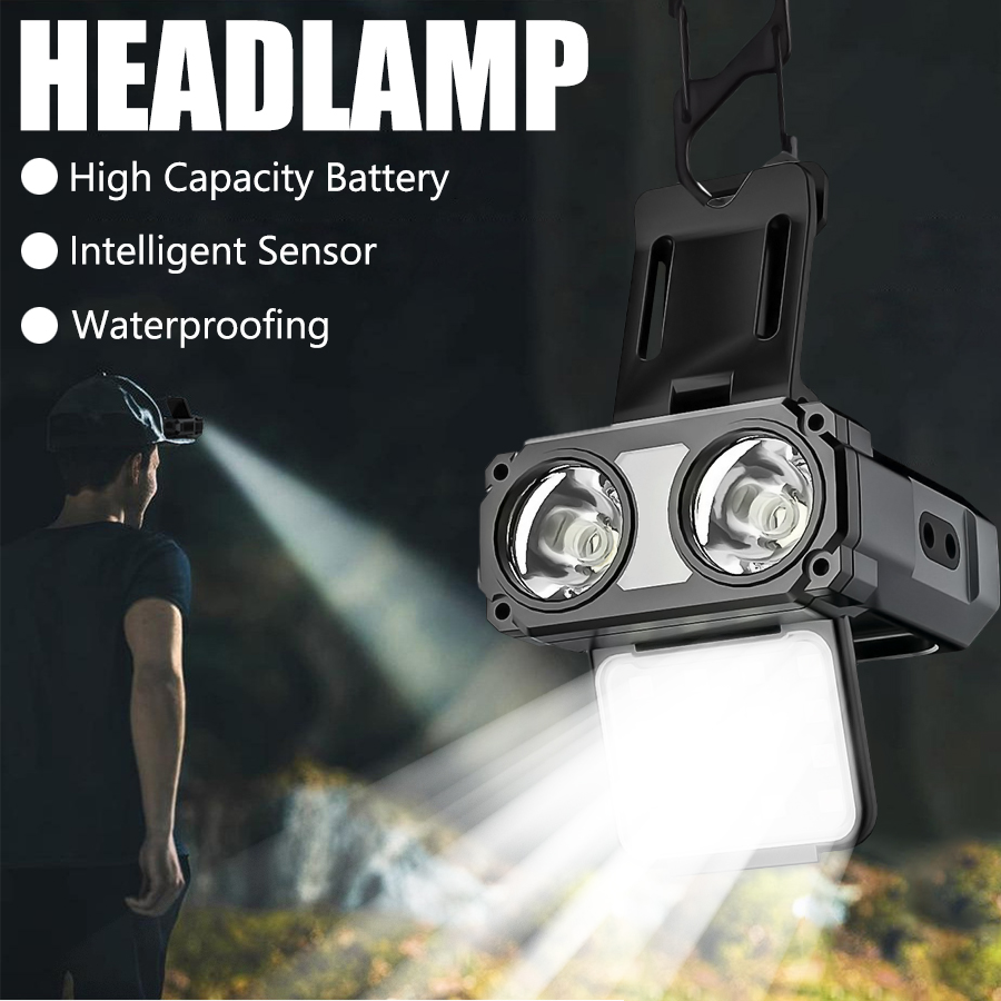 Sensor COB LED Headlamp Cap Cl - огляд і ціна Headlamp
