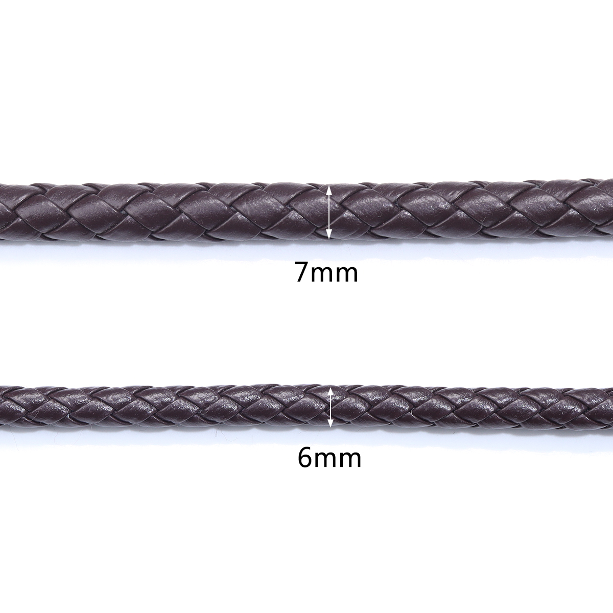 5 Yards/lot 6/7mm Braided Leat - огляд і ціна Paracord Bracelet