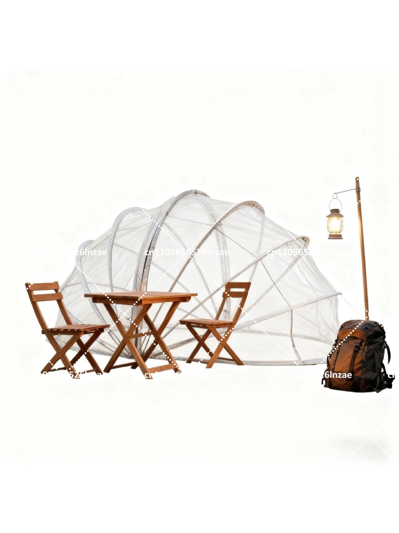 Durable 8-Person Transparent D - огляд і ціна Outdoor Camping Dome